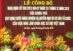 Thủ tướng bổ nhiệm nhân sự 2 Viện Hàn lâm khoa học
