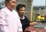 Tướng Giáp gửi thiếp cho cựu chiến binh Gạc Ma