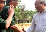 Phó Thủ tướng thăm Quân khu 5, Bộ trưởng thăm Lý Sơn