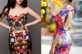 Học sao Việt chọn váy hoa cho ngày Tết rực rỡ