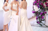 Váy trơn lên ngôi mùa cưới 2014
