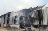 Bình Dương: Cháy dữ dội nhà kho rộng hơn 1.000m2