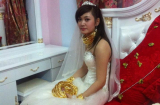 Những cô dâu đeo vàng gây choáng trong ngày cưới