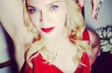Madonna đeo 1000 carat kim cương đi ăn tiệc