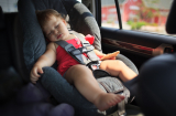 Trẻ sơ sinh dễ đột tử khi ngủ trong ghế ngồi ô tô