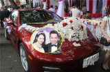 Điểm danh những 'siêu xe' tiền tỷ trong đám cưới của sao Việt