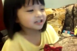 Bé gái 3 tuổi hát ‘Dấu mưa’ làm dân mạng thích mê