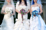 Đám cưới 'có một không hai' của 3 cô gái đồng tính