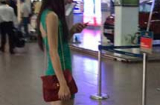 Triệu Thị Hà mặc sành điệu xuất hiện ở sân bay