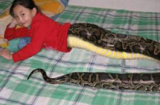 Hình ảnh bé gái nửa người nửa rắn ở Thái Lan gây bão mạng