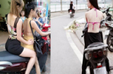 Thiếu nữ Việt và muôn kiểu khoe thân nơi công cộng