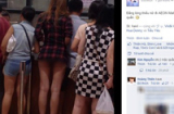 TP.HCM: Thiếu nữ mặc quần 'chip' vào siêu thị gây sốc