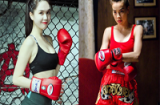 Mỹ nhân Việt thành nữ Boxing