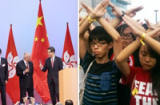 Biểu tình ở Hong Kong lại 'nóng' vào ngày Quốc khánh TQ