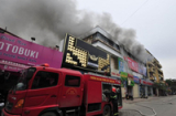 Cận cảnh hiện trường vụ cháy kinh hoàng ở quận Thanh Xuân