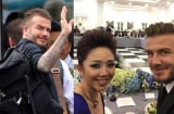 Những hình ảnh ấn tượng nhất của David Beckham tại Việt Nam