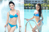 Ngắm người đẹp Hoa hậu Việt Nam nóng bỏng với bikini