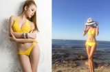 Sao Việt đốt cháy mọi ánh nhìn với bikini vàng tươi
