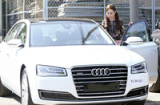 Angela Phương Trinh chịu chơi tậu Audi A8 giá 6 tỷ