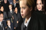 Vẻ nam tính khó tin của con gái Angelina Jolie và Brad Pitt