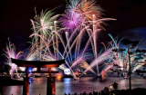 Ngắm màn pháo hoa rực rỡ khắp thế giới chào đón năm mới 2015