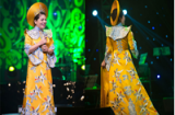 Ngắm áo dài đắt nhất trên sân khấu của ca sĩ Việt
