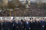 4 triệu người tuần hành phản đối khủng bố đe dọa Châu Âu
