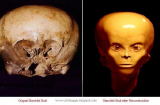 Cận cảnh hộp sọ nghìn tuổi của... người ngoài hành tinh