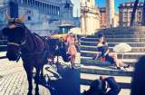 Trọn ảnh hậu trường Ngọc Trinh làm công nương kém xinh ở Ý