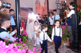 Những hình ảnh đẹp nhất trong đám cưới Ngân Khánh