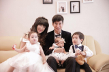 Lý Hải và Minh Hà mặc váy cưới khoe gia đình hạnh phúc