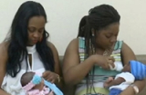 Kỳ lạ: mẹ và con gái sinh cách nhau 34 phút