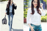 Mặc quần jean 'chất' như mỹ nhân Việt
