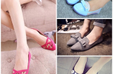 Giày búp bê Hàn quốc xinh xắn cho bạn gái dạo phố ngày hè