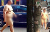 Hà Nội: Phát hoảng vì chàng trai khỏa thân tản bộ