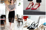 Tìm giày mùa hè 'ăn gian' chiều cao cho nữ công sở bận rộn