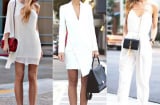 Bí quyết mặc trang phục màu trắng bắt kịp xu hướng 2015
