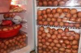 Ăn trộm hơn 1.000 quả trứng trữ trong tủ lạnh ăn dần