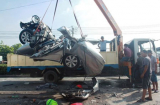 Container đè bẹp ô tô, 5 người chết: Lời kể kinh hoàng nhân chứng