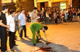 Cảnh sát bị đâm chết trên đường ở Sài Gòn