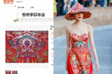 Áo dài Hoa hậu Thùy Dung mặc bị cho là giống Trung Quốc