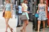 Bí quyết mặc chân váy ngắn đẹp như Taylor Swift