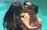 Phương Thanh khoe diện mạo con gái khi đi nghỉ mát ở biển