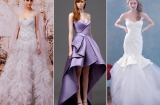 10 màu váy cưới tuyệt đẹp giúp cô dâu nổi bật