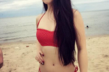 Hương Tràm lộ vòng 1 phẳng lì khi diện bikini