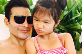 Hết tặng siêu xe, Trần Bảo Sơn đưa con gái đi tắm biển
