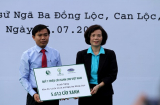 Vinamilk -1 triệu cây xanh tri ân các liệt sĩ tại ngã ba Đồng Lộc