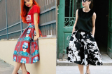 7 kiểu chân váy midi xòe 'hút hồn' phái đẹp trong mùa thu 2015