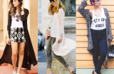 Xu hướng thời trang: Áo khoác cardigan dáng dài hot nhất thu 2015