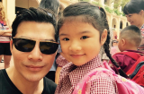 Trần Bảo Sơn đưa con gái yêu đi tựu trường sau tin đồn tình cảm